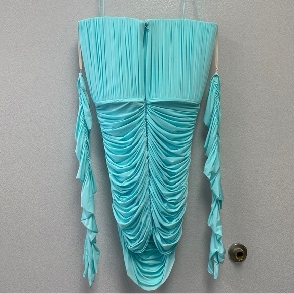 Alex Perry Paige Mini Dress White AU8 - Picture 8 of 10